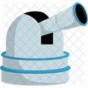 Telescope Observatory Astronomy Icon