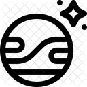Astronomie Planete Etoiles Icône