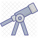 Astronomy Planetarium Spyglass Icon
