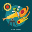 Astronomy Space Universe Icon