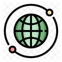Astronomy Global Worldwide Icon
