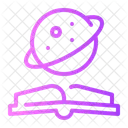 Astronomy Book Library Literature Icon