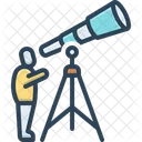 Astronomy Telescope Astronomer Icon