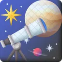 Astronomy Space Planet Icon