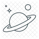 Astronomy Physics Planet Icon