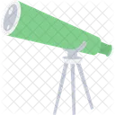 Astronomy Telescope Observation Icon