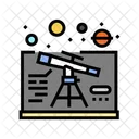 Astrophysics Space Exploration Icon