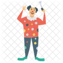Astuces De Jongleur Clown Performance De Clown Icône
