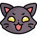 Gato Gatito Emoji Icono