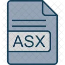 Asx、ファイル、フォーマット アイコン