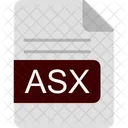 Asx 파일 형식 아이콘