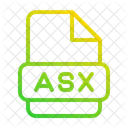 Asx File Document Icon