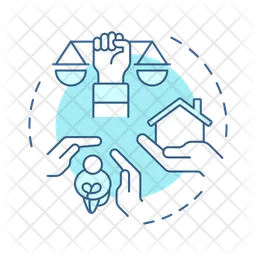 Asylum right  Icon