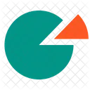 Kreis Diagramm Bericht Symbol