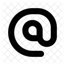 Mail At Email Icon