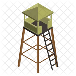 Torre de vigilancia  Icono