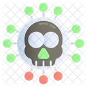 Ataque Hacker Virus Icon