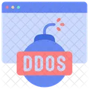 Ddos Ataque Ataque Ddos Ícone