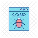 Ataque xss  Ícone