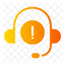 Atencao Interface Do Usuario Fone De Ouvido Icon