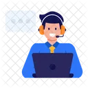 Atención al cliente  Icono
