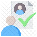 Presenca Registro Relatorio Ícone