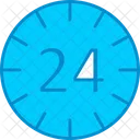 Atendimento 24 horas  Icon