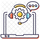 Atendimento Ao Cliente Suporte De Linha Direta Suporte Ao Cliente Ícone