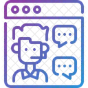 Atendimento ao Cliente  Ícone