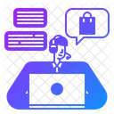 Atendimento ao Cliente  Ícone
