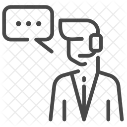 Atendimento ao cliente  Ícone