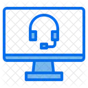 Atendimento Ao Cliente Fone De Ouvido Ajuda Ícone
