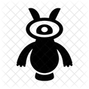 Monstruo Halloween Miedo Icono