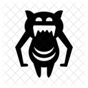 Monstruo Criatura Aterrador Icono