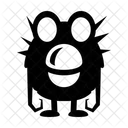 Monstruo Halloween Miedo Icono