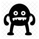 Monstruo Halloween Miedo Icono