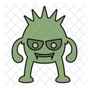 Monstruo Halloween Miedo Icono