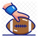 Touchdown Futbol Americano Super Bowl Icono