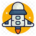 Astronout Aterrizaje Astronauta Icono