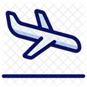 Aterrizaje Llegada Aerolinea Icono