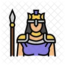 Athena Greek God Icon