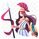 Athena Goddess Greece Icon