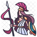 Athena Goddess Greece Icon