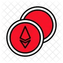 Ethereum Blockchain Krypto Symbol