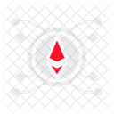 Ethereum Blockchain Krypto Symbol