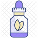 Flasche mit ätherischem Öl  Symbol