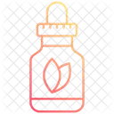 Flasche mit ätherischem Öl  Symbol