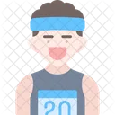 Athlete Headband Runner Icon