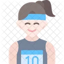 Athlete Headband Runner Icon