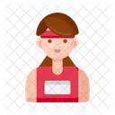 Athlete Female  Icon